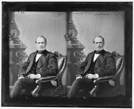 Senator Isaac Peckham Christiancy of Michigan, 1865-1880. Creator: Unknown.