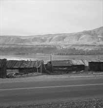 Yakima Indian valley on the Columbia River..., Celilo, Wasco County, Oregon, 1939. Creator: Dorothea Lange.