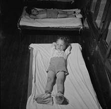 A child care center opened September 15, 1942 for thirty children, New Britain, Connecticut, 1943. Creator: Gordon Parks.