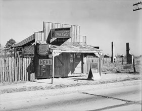 Coca-Cola shack in Alabama, 1935. Creator: Walker Evans.