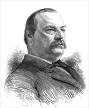 ''The American Presidential Election; Mr. Grover Cleveland, Ex-President and Democratic Candidate fo Creator: Unknown.