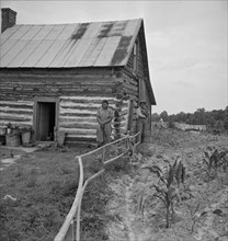 Home of tenant, Hillside Farm, Person County, North Carolina, 1939. Creator: Dorothea Lange.