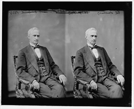 Senator Eli Saulsbury of Delaware, 1865-1880. Creator: Unknown.