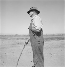 Possibly: Chris Ament, German-Russian dry land wheat farmer, who survived...Columbia Basin, 1939. Creator: Dorothea Lange.