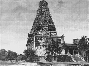 'Great Entrance to the Pagoda of Tanjore', c1891. Creator: James Grant.