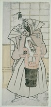The Actoe Ichikawa Komazo llI as Nitta Yoshisada, Actually Oyamada Taro Takaie ..., 1794 (Kansei 6). Creator: Toshusai Sharaku.