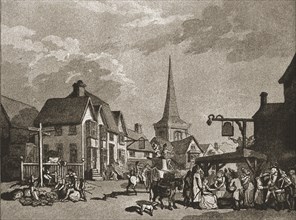''A Trip to Brighton a Hundred Years Ago; Cuckfield on a Fair Day, c1788', 1888. Creator: Unknown.
