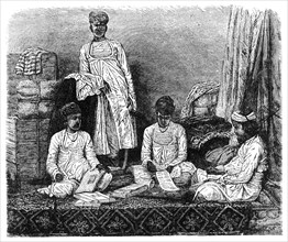 'Marwari Merchants of Calcutta', c1891. Creator: James Grant.