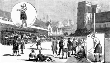 ''The Highland Games--Hundredth Anniversary at Inverness Scotland', 1888. Creator: Unknown.