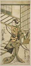 The Actor Segawa Kikunojo II as Ishi no Mae in the play "Hoshi Aikotoba Higashiyama no Sak..., 1763. Creator: Torii Kiyomitsu.
