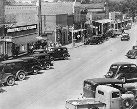 County seat of Hale County, Alabama, 1936. Creator: Walker Evans.