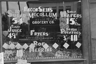 Storefront, Greensboro, Alabama, 1936. Creator: Walker Evans.