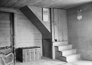 Corner of tobacco farmer's front room, Person County, North Carolina, 1939. Creator: Dorothea Lange.