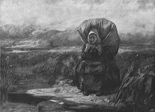 ''Pictures of the Year- VII, "And with the Burden of many years"', 1888. Creator: Thomas Faed.