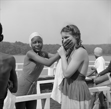 Rumors should not be spread, Camp Christmas Seals, Haverstraw, New York, 1943. Creator: Gordon Parks.