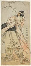 The Actor Segawa Kikunojo III as Shirabyoshi Hisakata of Miyako Kujo (Sandai-me..., 1794 (Kansei 6). Creator: Toshusai Sharaku.