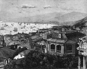 'View of Hong Kong', c1891. Creator: James Grant.