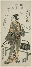 The Actor Sanogawa Ichimatsu I as Soga no Goro in the play "Hatachiyama Horai Soga," perfo..., 1759. Creator: Torii Kiyomitsu.