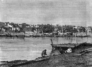 'View of Muttra', c1891. Creator: James Grant.
