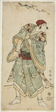 The Actor Ichikawa Yaozo III as the Sparrow Seller Bunji Yasukata (Sandai-me..., 1794 (Kansei 6). Creator: Toshusai Sharaku.