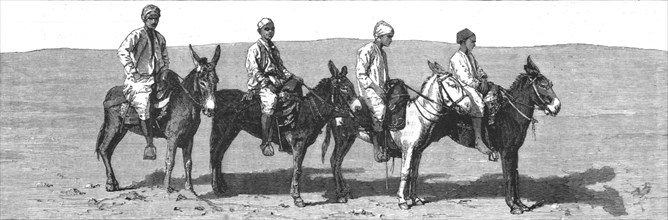''Egyptian Donkey Boy's at Cairo', 1888. Creator: Unknown.