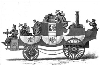 ''James's Steam Carriage, 1810', 1888. Creator: Unknown.