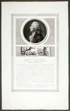 Caritat de Condorcet, Deputy at the National Convention, from Tableaux historiques de..., 1798–1804. Creator: Charles Francois Gabriel Levachez.