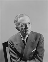 Walter White, executive secretary of the National Association...Colored People, Washington, 1942. Creator: Gordon Parks.