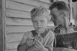Charles Burroughs and Floyd Burroughs, Hale County, Alabama, 1936. Creator: Walker Evans.