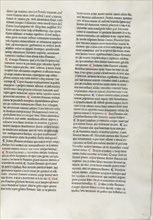 Folio Eleven from Burchard of Sion's De locis ac mirabilibus mundi, or an Illuminated G..., c. 1460. Creator: Burchard of Mount Sion.