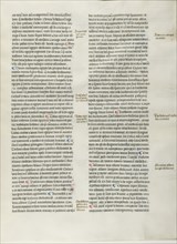Folio Eight from Burchard of Sion's De locis ac mirabilibus mundi, or an Illuminated Ge..., c. 1460. Creator: Burchard of Mount Sion.