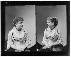Emma Cecilia Thursby, 1865-1880. Thursby, Emma. Singer, between 1865 and 1880. [American singer].