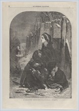 En Angleterre: Pauvre Jenny!, from "Le Journal Illustré," no. 55, February 26-March 5, 1865.