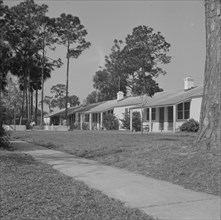 Daytona Beach, Florida. Low rent housing projects for Negroes near Bethune-Cookman College.