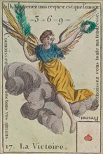 La Victoire from Playing Cards (for Quartets) 'Costumes des Peuples Étrangers', 1700-1799.