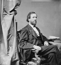 Senator Benjamin F. Rice of Arkansas, 1860-1875. Senator B.F.Rice, between 1860 and 1875.