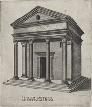 Templum Antiquum Ad Fontem Aegerium (Sant'Urbano alla Caffarella, Rome), ca. 1550-60.