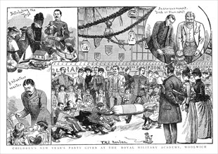 ''Children's New Year's Party given by the Royal Military Academy at Woolwich', 1890.