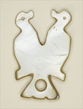 Amulet in the Shape of Two Mirror-Imaged Birds, Byzantine Period (4th-7th century).