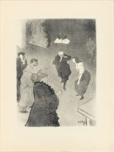 Emilienne d'Alençon Rehearsing at the Folies-Bergère, from Le Café-Concert, 1893.