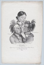 Osages: A Small Savage Tribe from North America, in the State of Missouri, 1827.