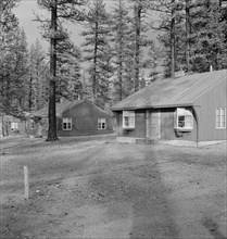 Type house in model lumber company town for millworkers. Gilchrist, Oregon.