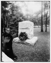 Ordway, General Albert. Grave at Arlington Cemetery, between 1890 and 1910.