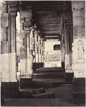 Side Colonnade in the Muroothappa Sarvacar Mundapam, January-March 1858.