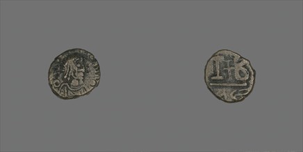12 Nummi (Coin) of a Byzantine Emperor, Roman Period, 6th century CE.