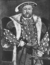 ''"King Henry VIII."; from the picture by Hans Holbein c.1550', 1890.