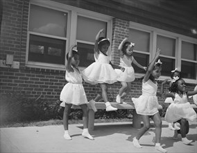 Anacostia, D.C. Frederick Douglass housing project. A dance group.
