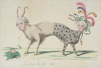 The Two Are But One (Les deux ne font qu'un), late 18th century.