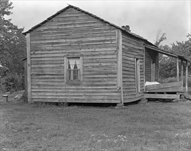 Home of Bud Fields, Alabama sharecropper. Hale County, Alabama.