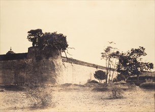 South East Angle of the Tirambur Pagoda, January-February 1858.